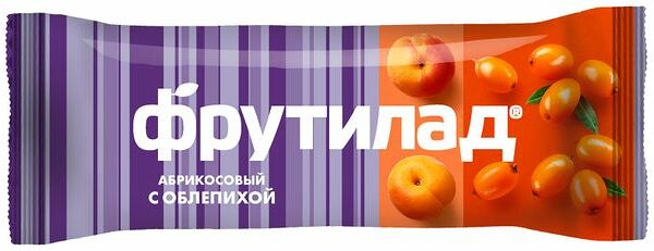 Батончик Фрутилад Фруктовая энергия с облепихой 30 г