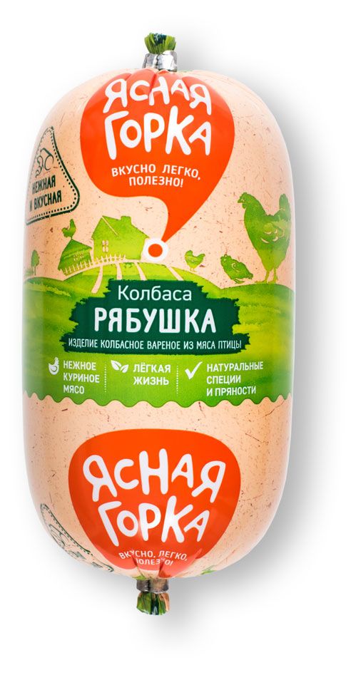 

Колбаса вареная Ясная горка Рябушка, 450 г