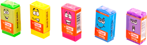 

Набор ластиков Flair Wylly Neon 3 шт., цвет в ассортименте арт. FA 7002/3