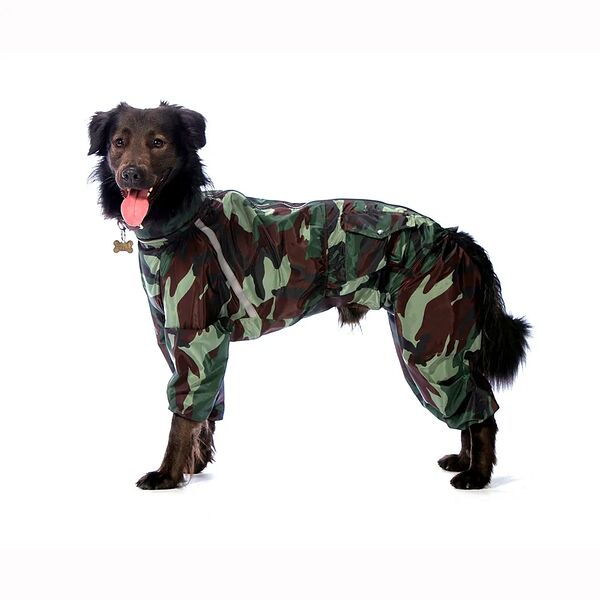 Комбинезон теплый для собак Вест хайленд уайт терьер L камуфляж (мальчик)