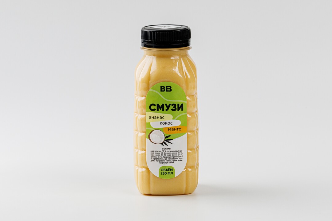 

Смузи Ананас-кокос-манго