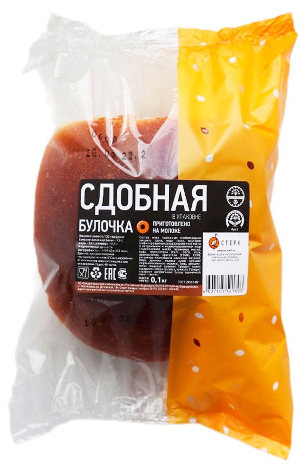 

Булочка Стерх сдобная 100 г