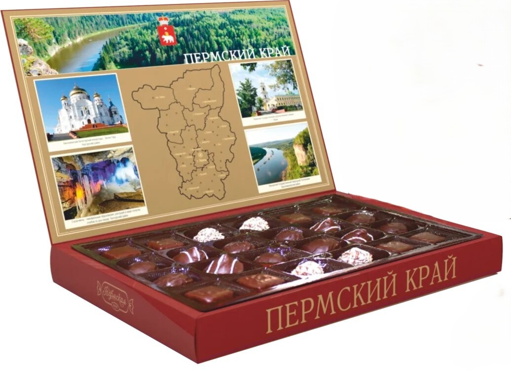 

Набор конфет Пермская КФ Пермский край ассорти 320 г