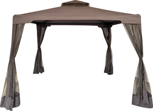 

Павильон Giardino Club 3х3 м с антимоскитными шторами, в ассортименте, Арт. LZ-I3330H