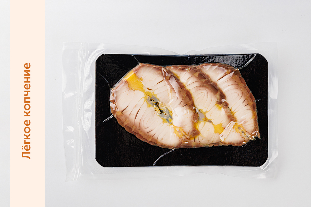 

Осетр горячего копчения 100 г