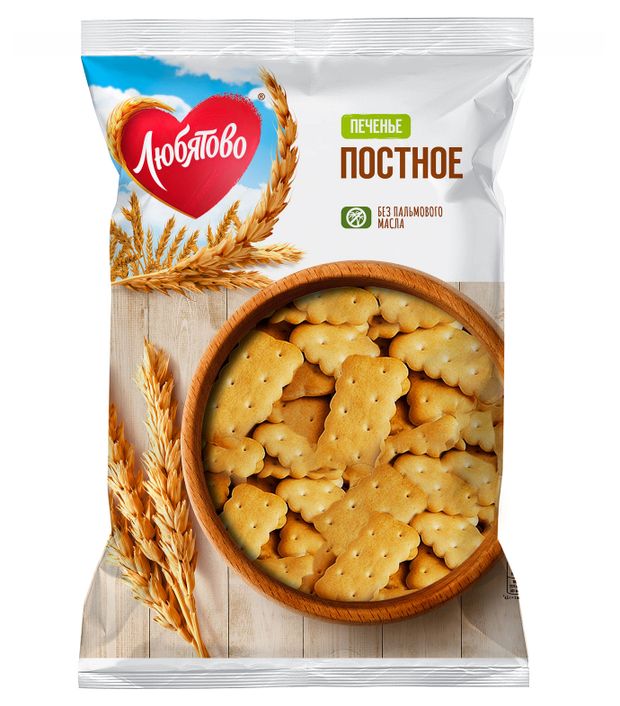 

Печенье Любятово постное затяжное 300 г