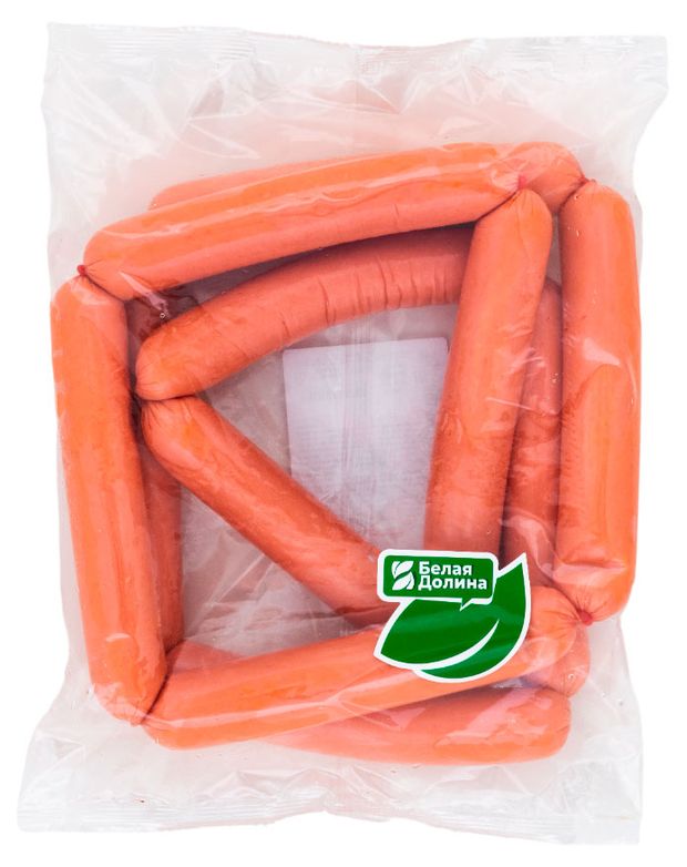 

Сосиски Белая Долина рубленные, вес