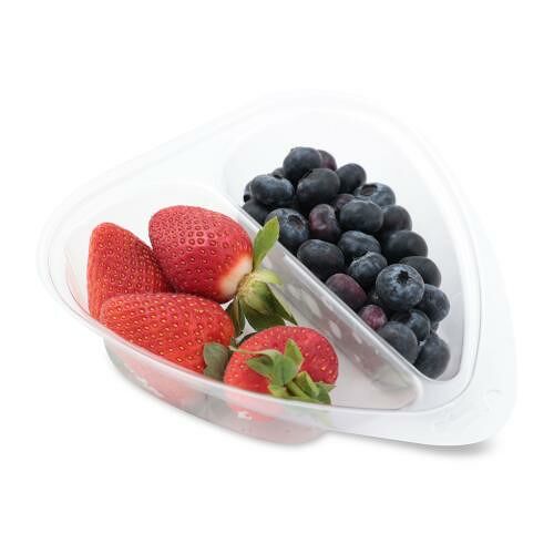 Ягодный микс Сердце клубника и голубика 200 г