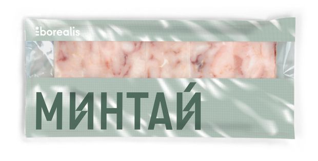 

Минтай замороженный Borealis филе порционное 750 г