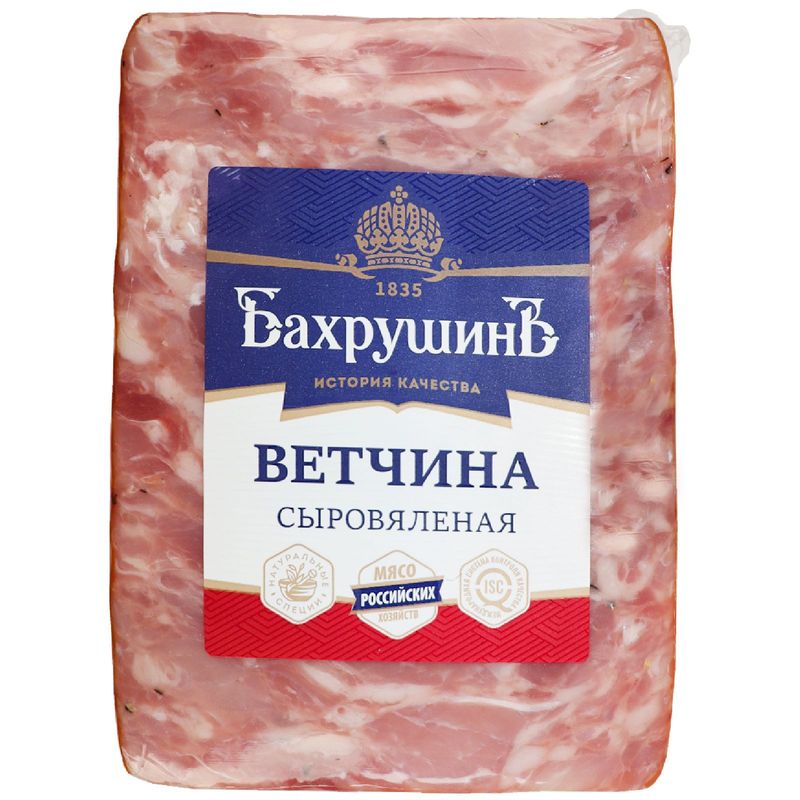 

Ветчина сыровяленая Бахрушинъ 400 г