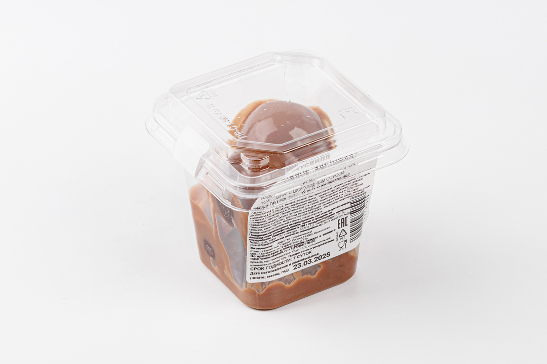 

Пирожное Картошка с шоколадным соусом ВкусВилл 160 г