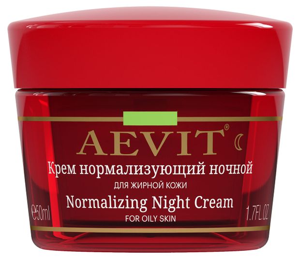 

Ночной крем для лица Aevit By Librederm нормализующий 50 мл