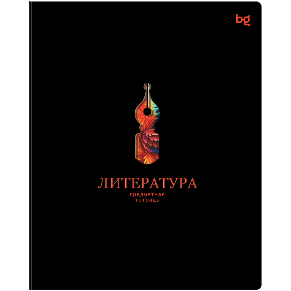 

Тетрадь предметная BG Литератур в линейку А5 48 л