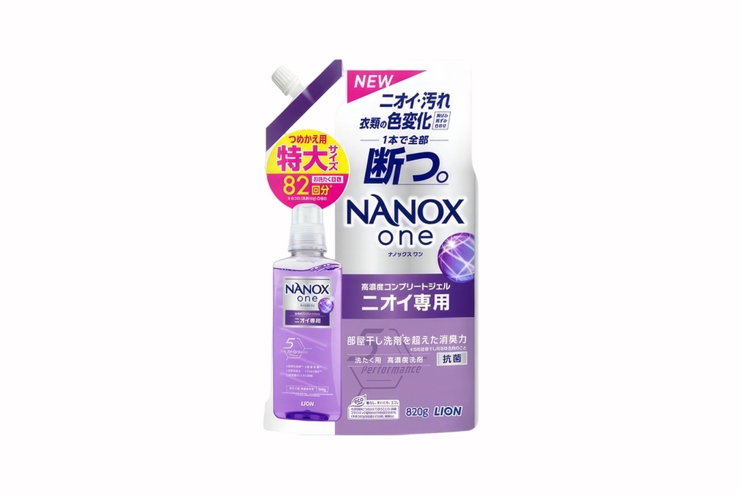 

Жидкое средство для стирки Lion Top Nanox One Odor дезодорирующее действие 820 г