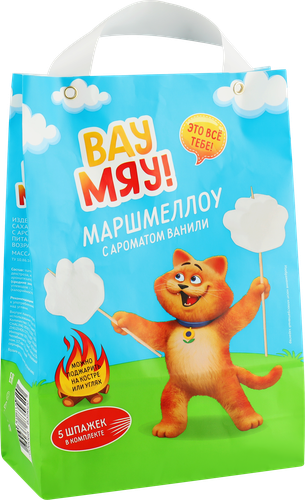 

Маршмеллоу Вау Мяу! с ароматом ванили 180 г