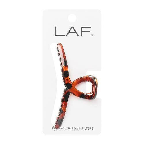 Краб для волос LAF петля, коричневый