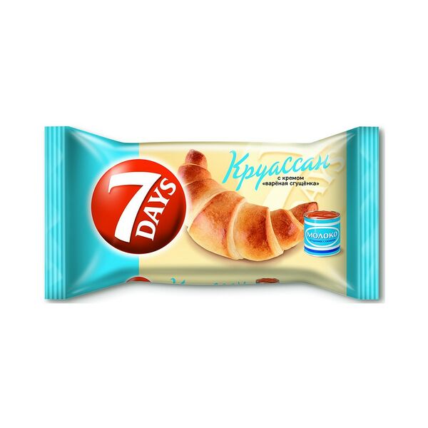Круассан 7 DAYS с кремом вареная сгущенка 65г