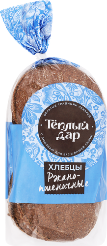 

Хлебцы ржано-пшеничные ТЕПЛЫЙ ДАР, 240г