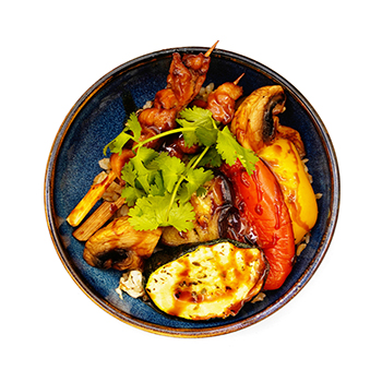 

Японский ланч Азбука Вкуса с курицей 435 г