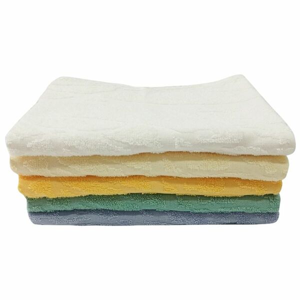 Полотенце ДМ-люкс махровое 50х90 см цвет в ассортименте 1 шт.