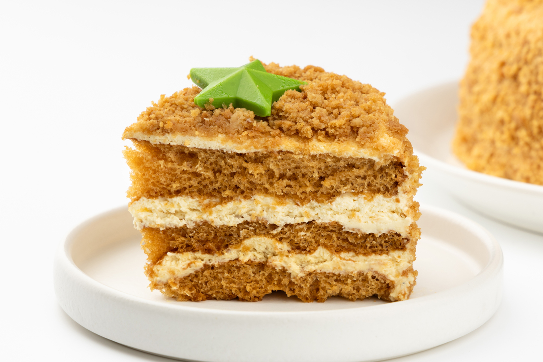 

Торт ВкусВилл Главный день февраля медовый 500 г