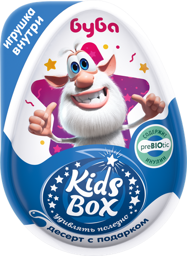 

Яйцо KidsBox Буба Десерт с подарком 20 г