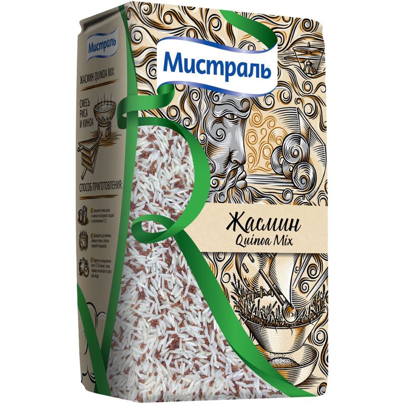

Рис Мистраль Жасмин с красным киноа 500 г