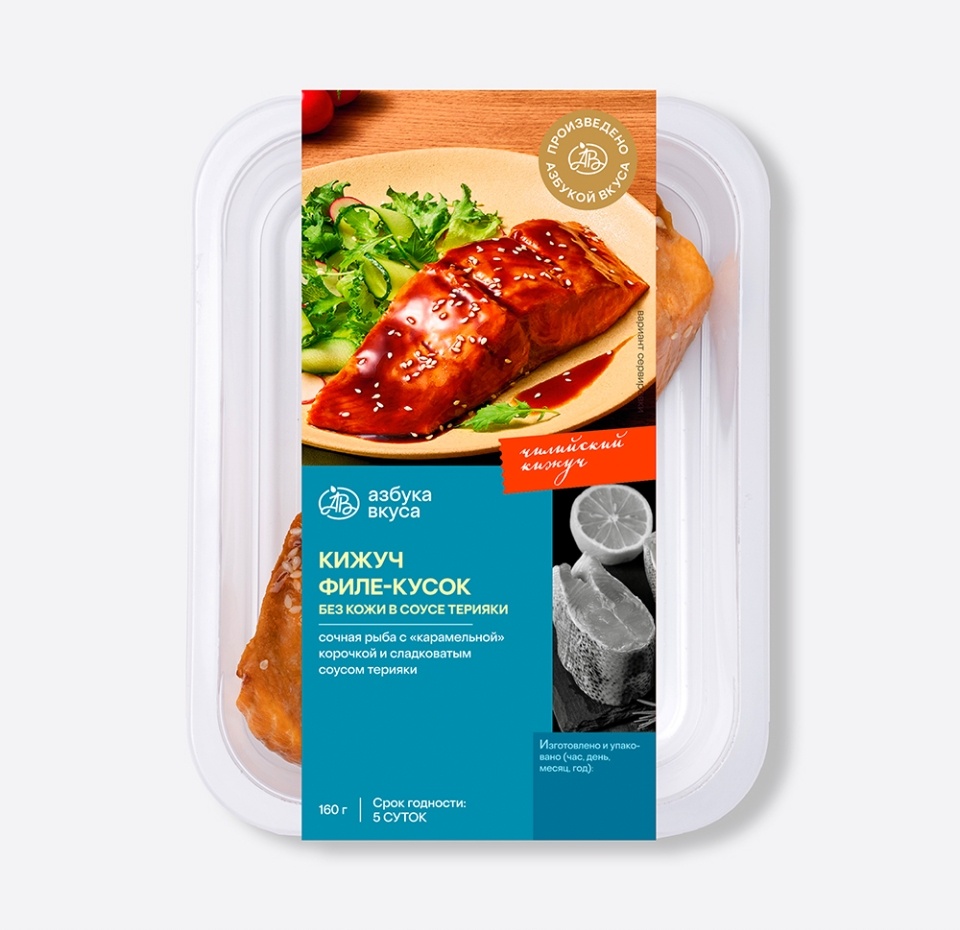 

Кижуч в соусе терияки Азбука вкуса 160 г