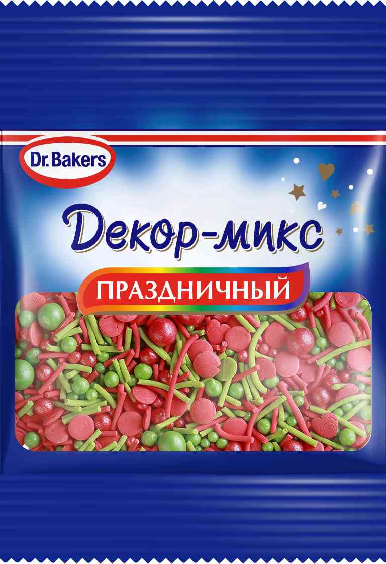 

Посыпка Dr. Bakers Микс праздничный, 10 г