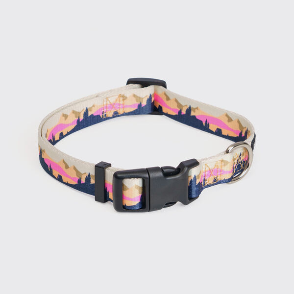 Ошейник Rungo 1.5х30-45 см горный розовый