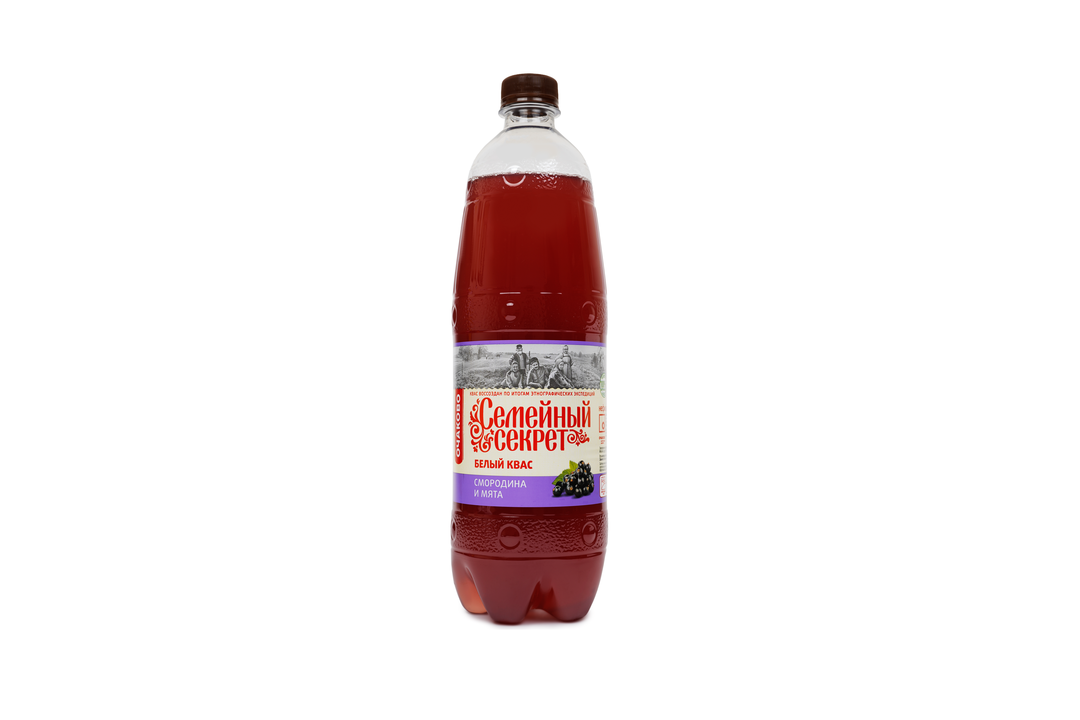 

Квас Семейный Секрет Смородина-мята, 1.35 л