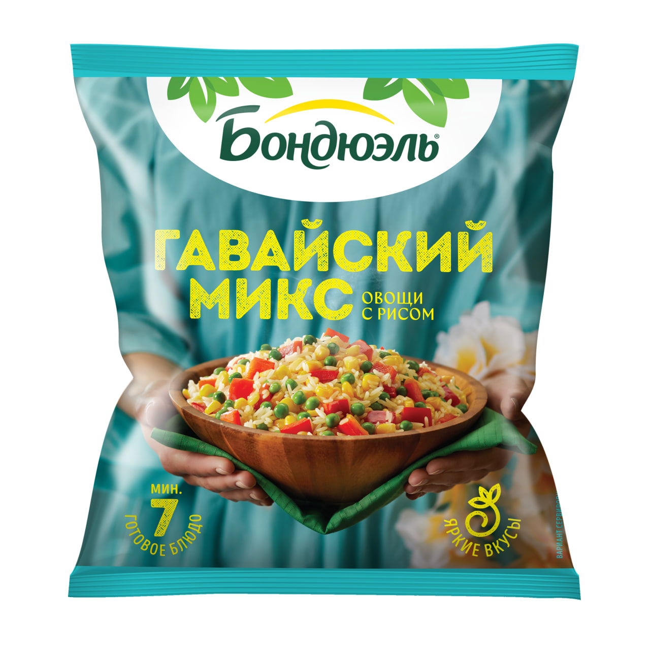 

Гавайская смесь Бондюэль замороженная 400 г