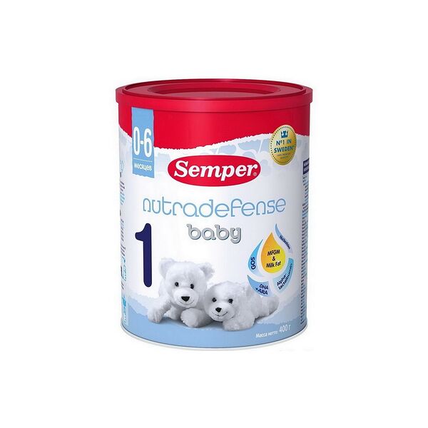 Смесь молочная Semper Бэби Нутрадефенс 1 400г ДП