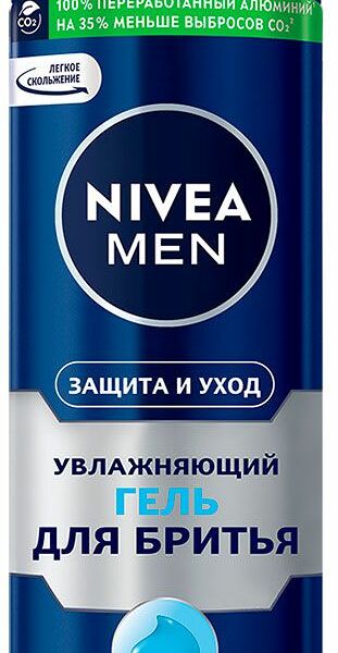 Гель для бритья Nivea Men Защита и уход увлажняющий 200 мл
