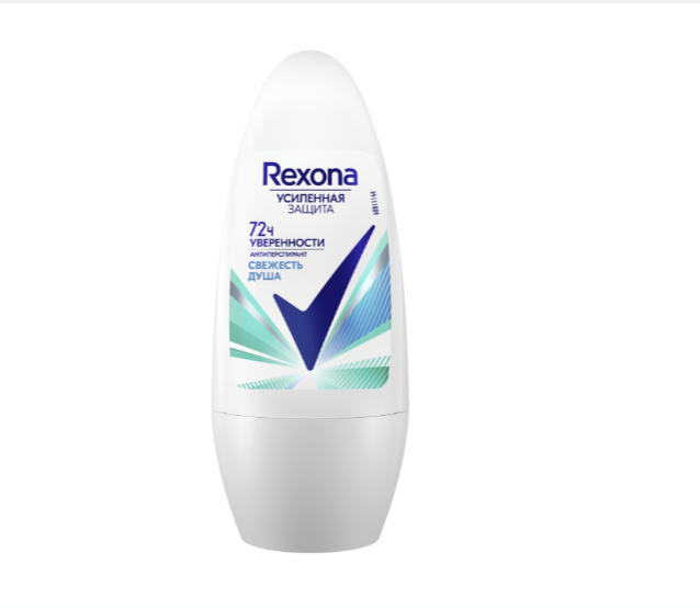 

Дезодорант роликовый женский Rexona Свежесть душа 50 мл