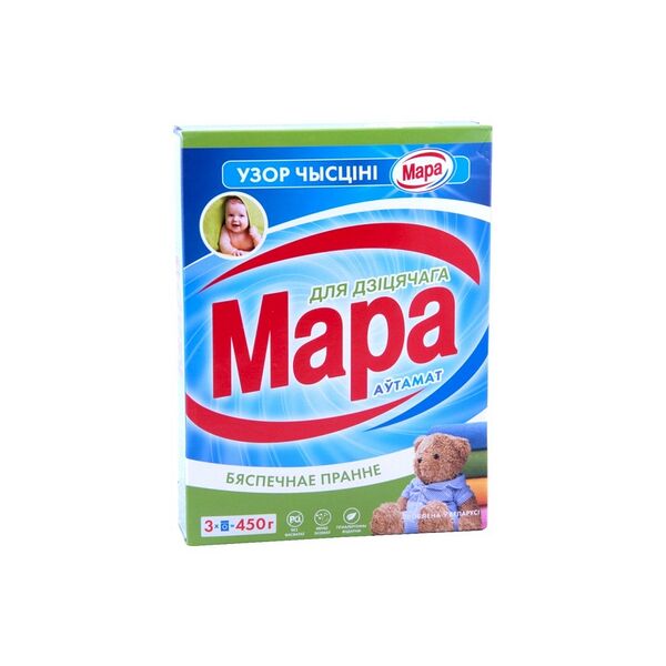 Синтет. моющее ср-во Мара Автомат Узор Чысцiнi для детского 400г.