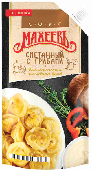 

Соус Махеевъ Сметанный с грибами 200 г