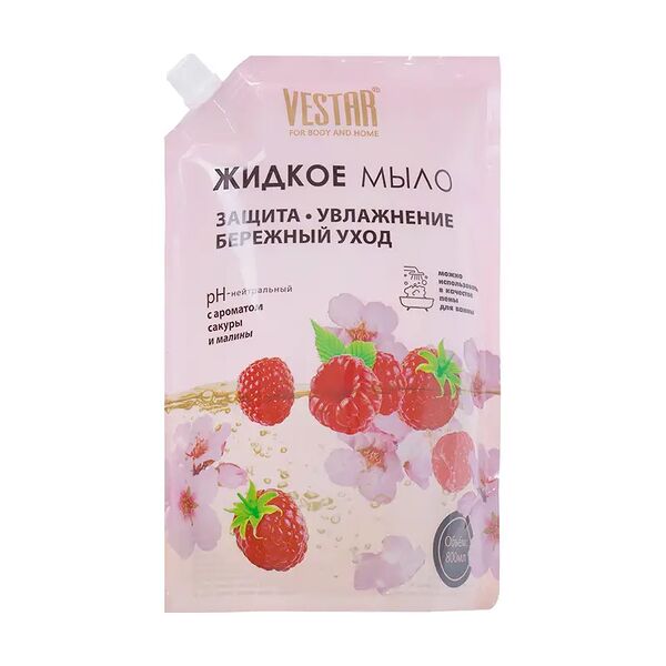Жидкое мыло, VESTAR, 800 мл, в ассортименте