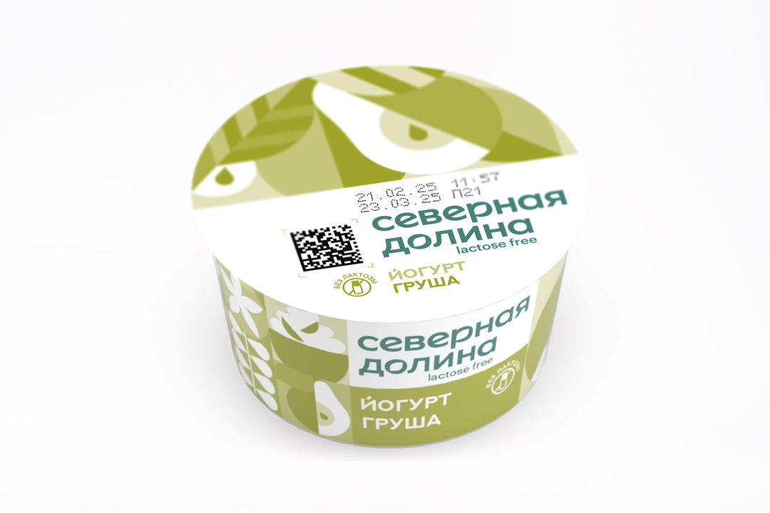 

Йогурт Северная Долина безлактозный Груша 2.8% 130 г