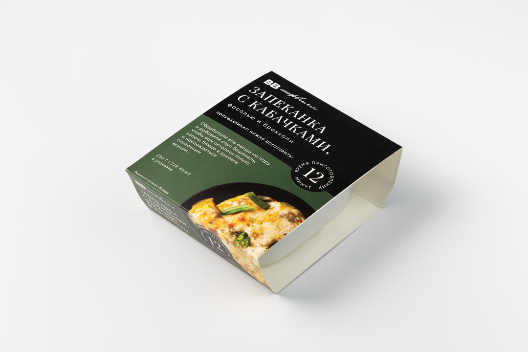 

Запеканка ВкусВилл с кабачками, фасолью и брокколи 230 г