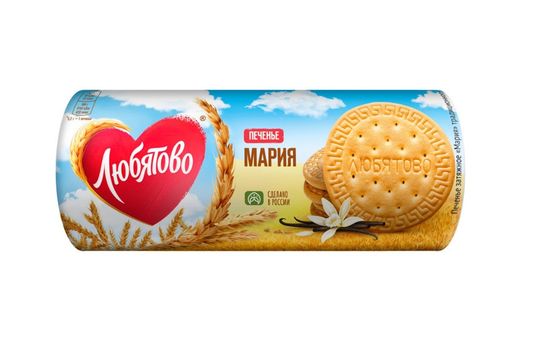 

Печенье Любятово Мария Традиционное затяжное 156 г
