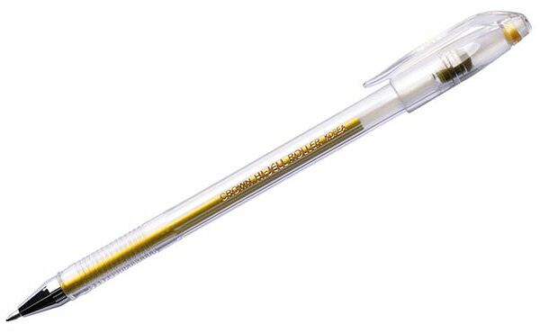 Ручка гелевая золотая ТМ Crown (Краун)
