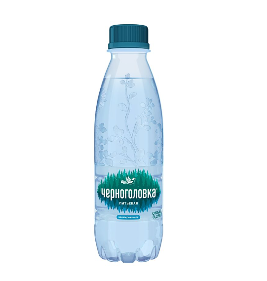 Вода Черноголовка питьевая негазированная 250 мл