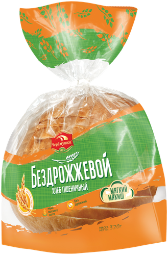 

Хлеб Черёмушки Бездрожжевой в нарезке 320 г