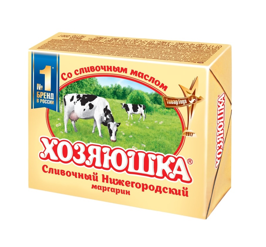 

Маргарин Хозяюшка Сливочный 60% 200 г