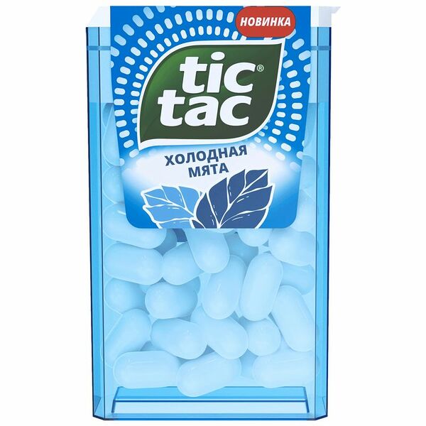 Драже Tic Tac Холодная мята 16 г