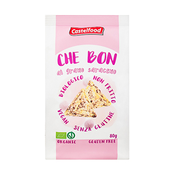 

Снеки Castelfood Che Bon из гречки и кукурузы (без глютена) 80 г