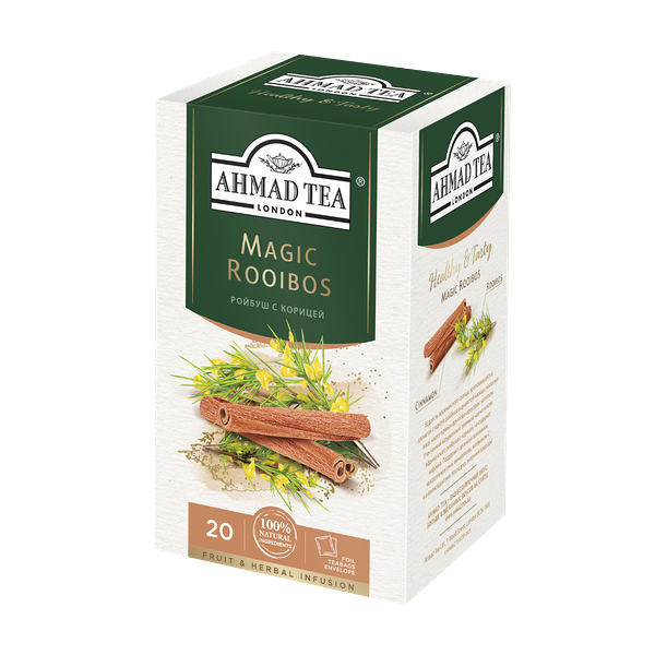 Чай Ahmad Tea травяной Magic Rooibos 20 пакетиков