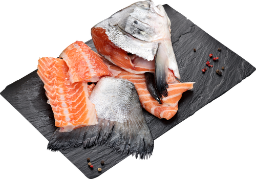 

Набор для ухи из лососевых рыб (из замороженного сырья) до 1.0 кг