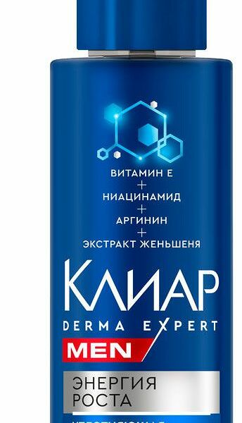 Сыворотка для волос Clear Men Derma Expert Энергия роста 190 мл